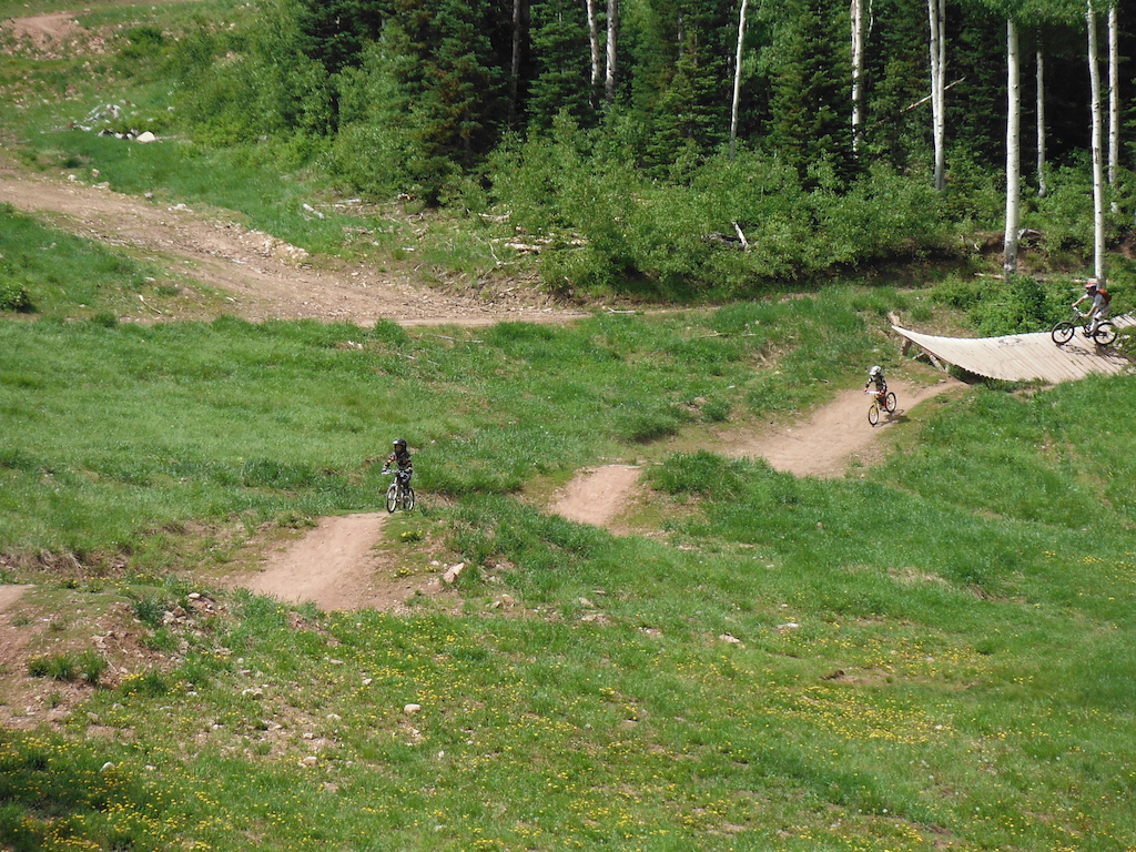 Summer 2014, Canyons Bike Park - Wild Mouse.
