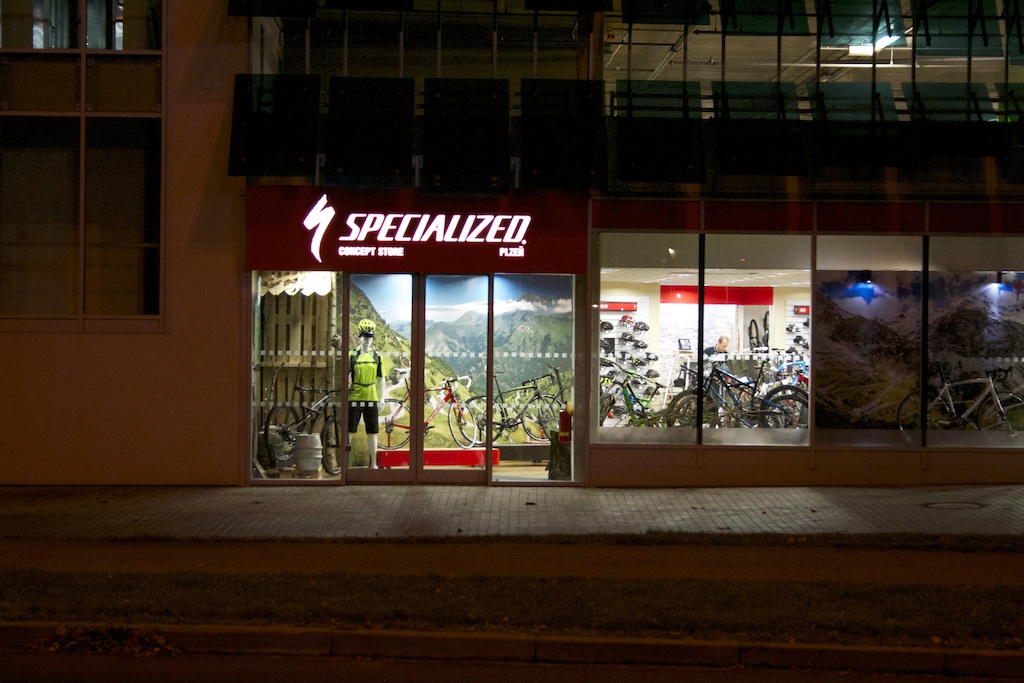 Specialized Concept Store Plzeň, Czech Republic.
Stop to say hi, chat and have a good coffe while you´re choosing your next bike or waiting for your current bike to be fixed ;).