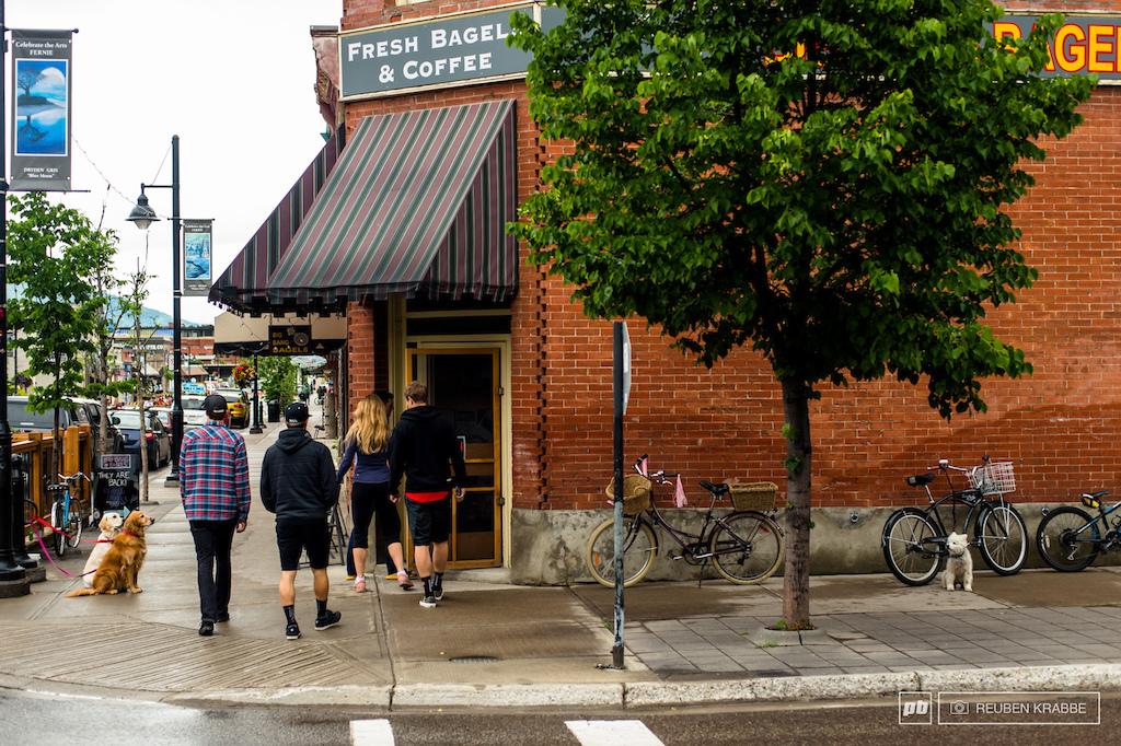 pedaling in Fernie BC