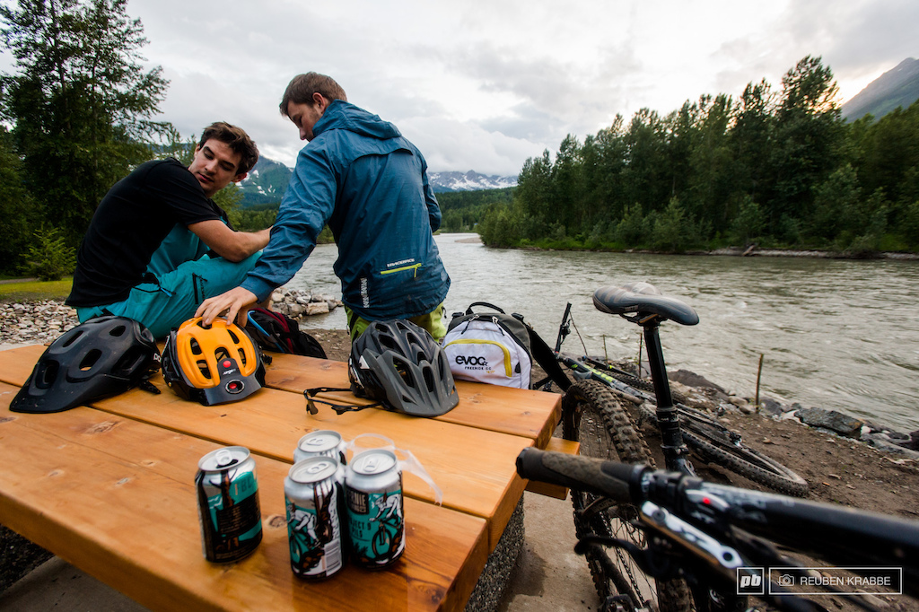 pedaling in Fernie BC