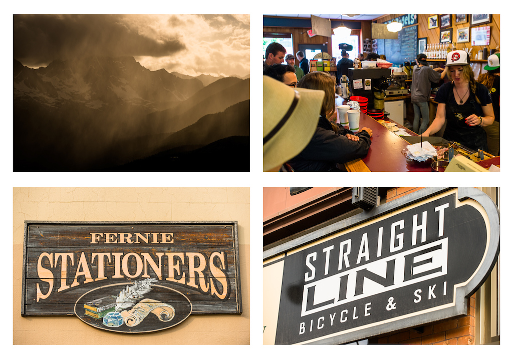 pedaling in Fernie BC