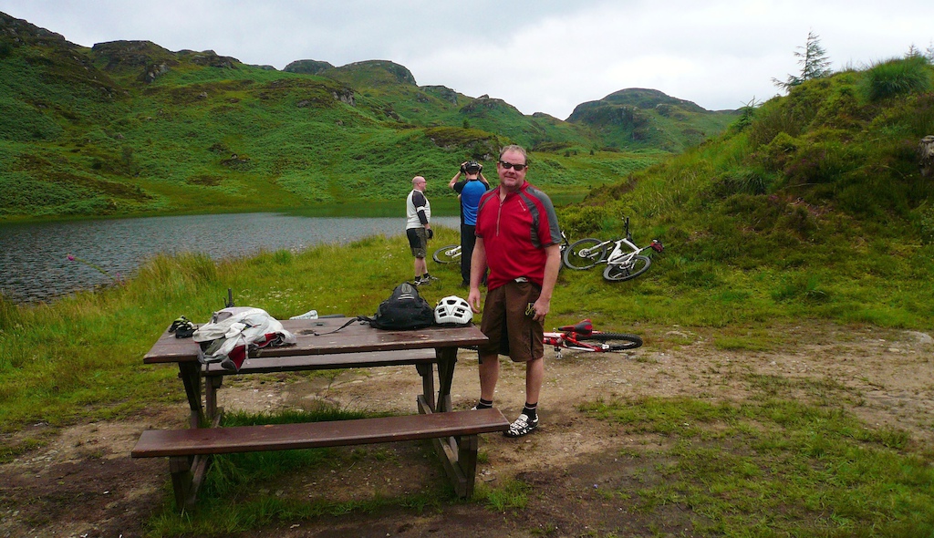 A rest at the lochan