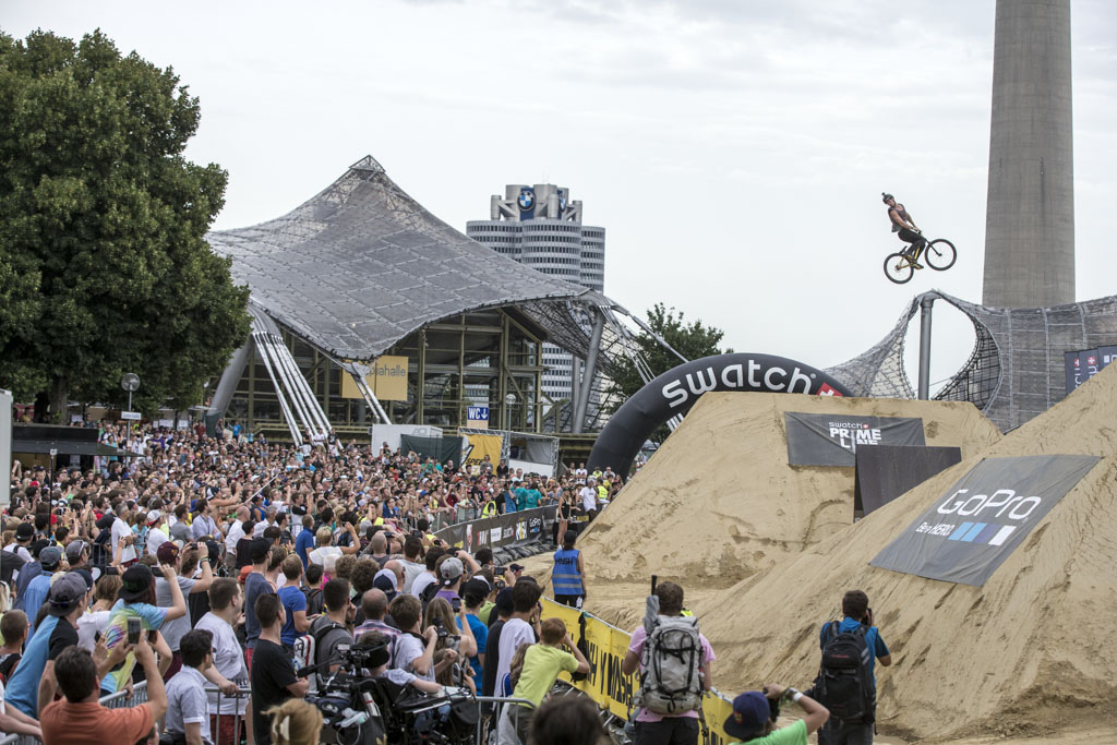 Sam Pilgrim performs at Swatch Prime Line Munich, Germany, on July 20th, 2014
by Markus Greber
