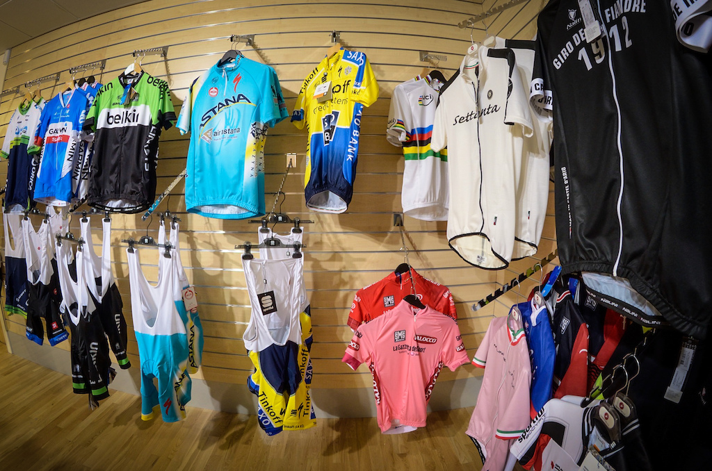 Merlin Cycles shop clothing