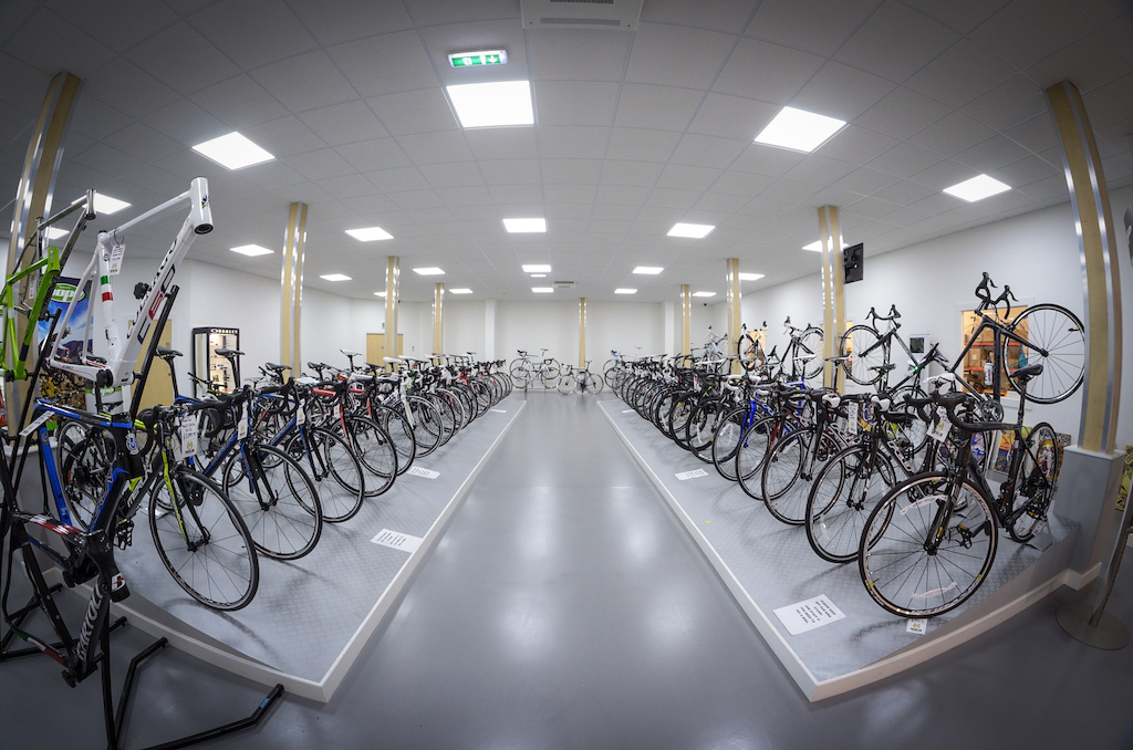 Merlin Cycles bike showroom