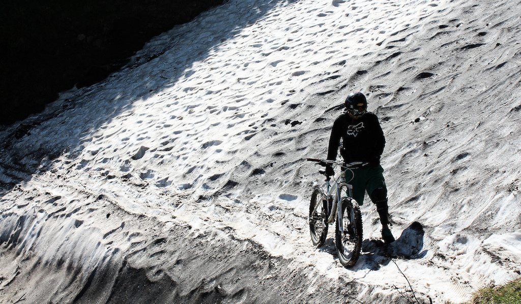 Late July snow.

Trip blog:http://360guide.info/mtb/sella-ronda-on-a-mountainbike-chasing-trails-views-lifts.html