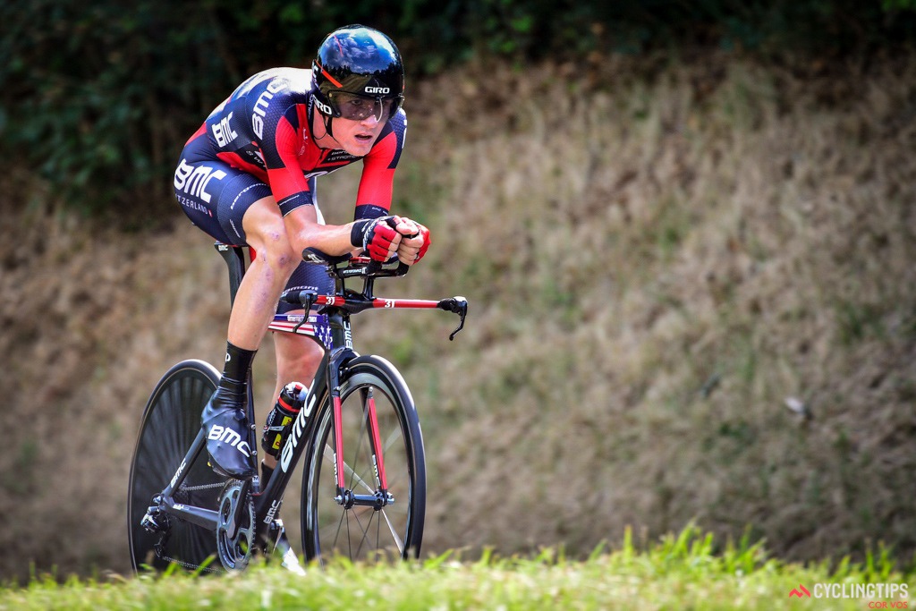 Perigueux  - France - wielrennen - cycling - radsport - cyclisme -  Tejay van Garderen (USA-BMC Racing Team) pictured during  stage - 20 of the 101th Tour de France 2014 - from  Bergerac to Perigueux  - individual Time Trial 54 km ITT  - photo PDV/VK/Cor Vos Â© 2014
