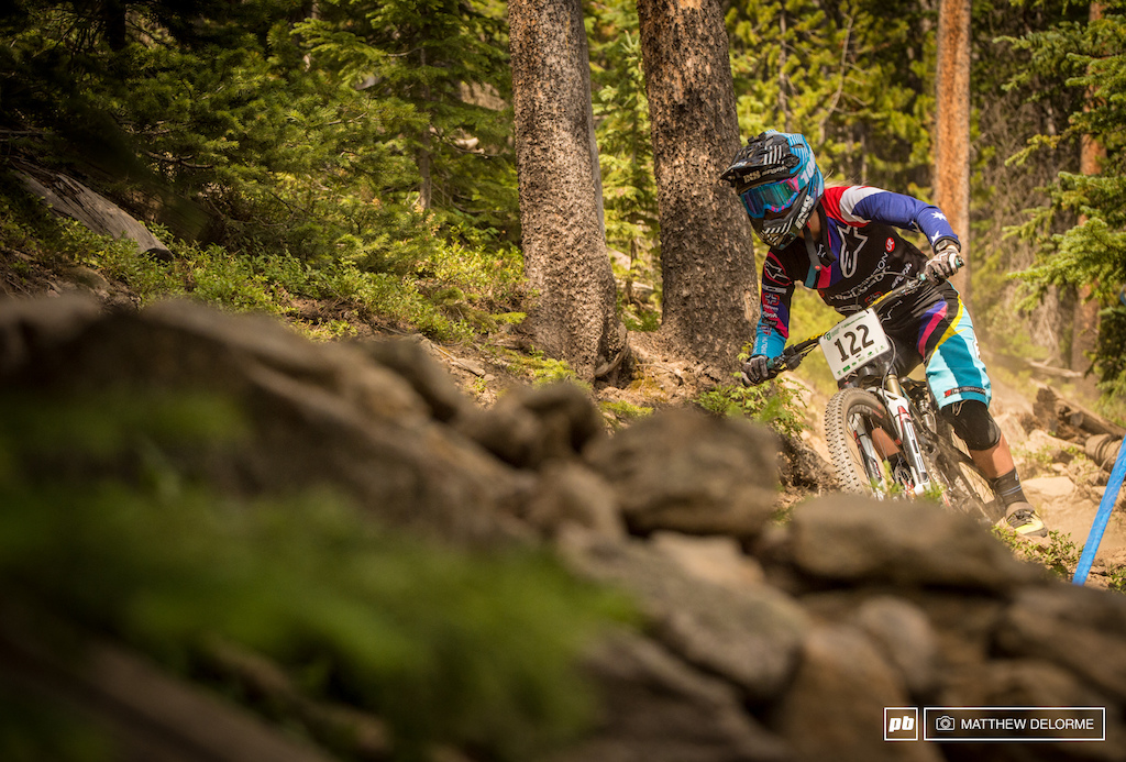 Despite not being the biggest fan of the Enduro race format and exceptional physical nature of this race, Tracey Hannah finished a respectable sixth place.