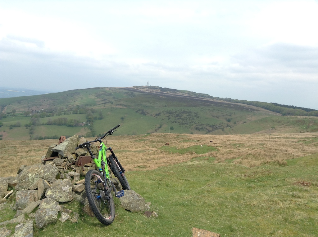 Looking towards Brown Clee. 2014 Transition Covert 27.5