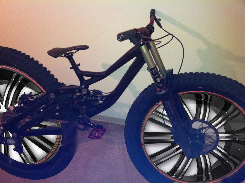 0 Custom Demo with 40 inch Rims