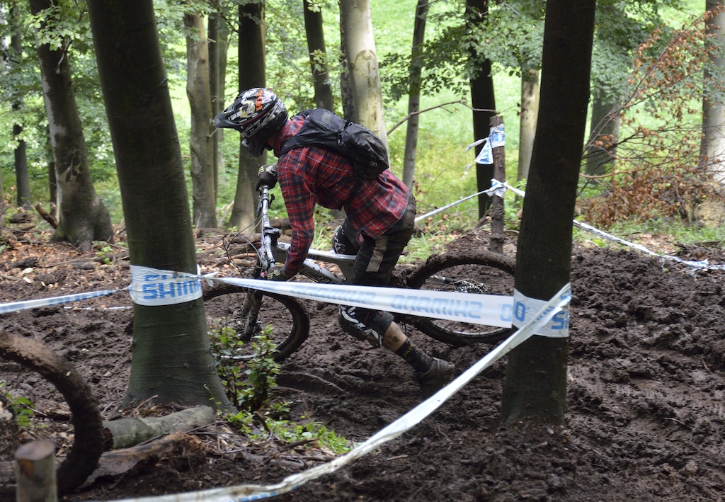 Little bit muddy :) Sunday Race Day :)