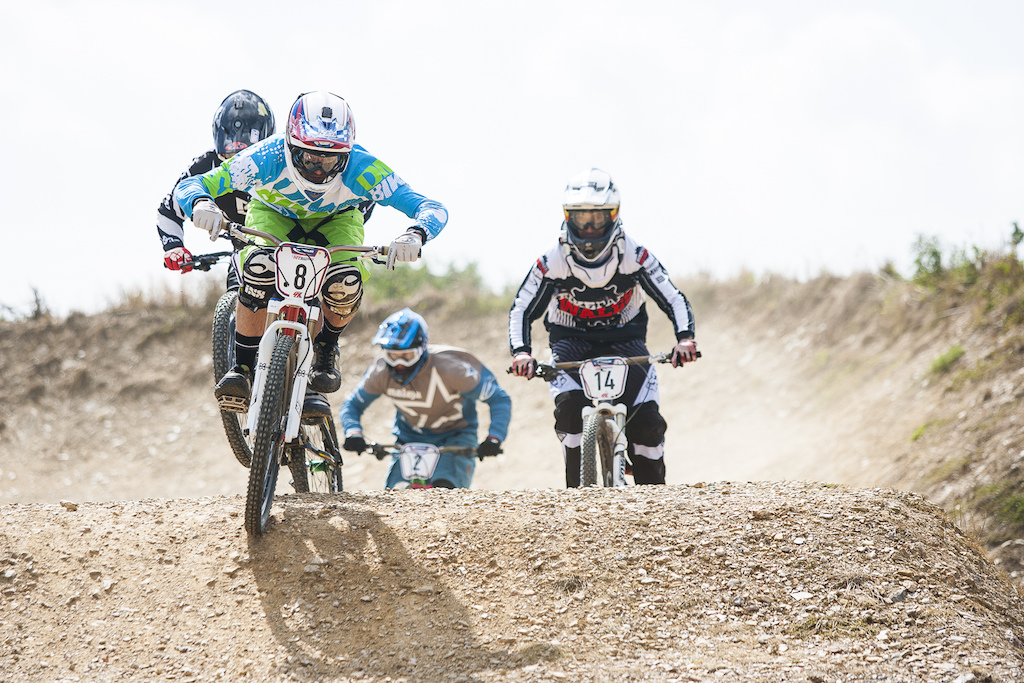 during round 6 of The Schwalbe British 4X Series at Falmouth, Cornwall, United Kingdom. 10August,2014 Photo: Charles Robertson