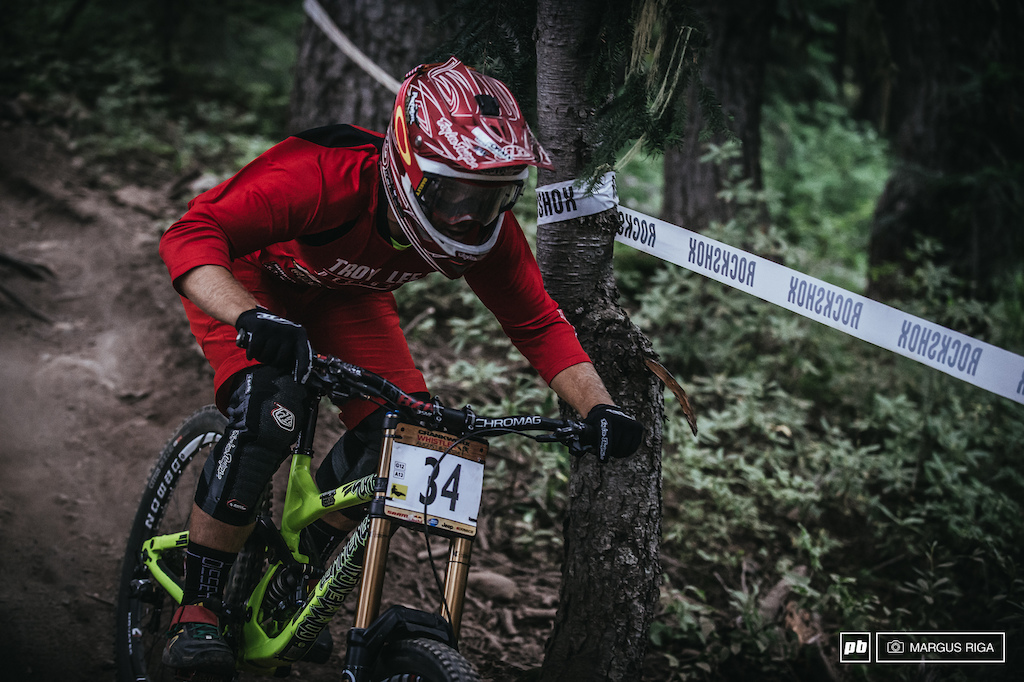 Remi Gauvin was looking fast on course and his result proves it...5th place. Another one to watch.