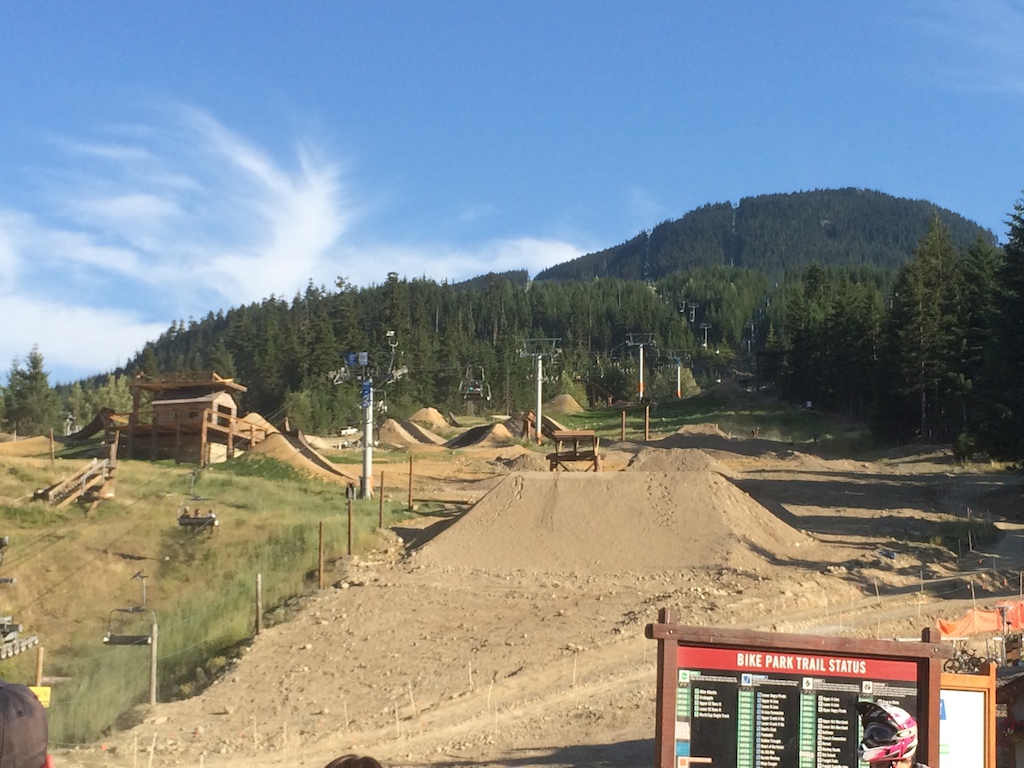 Joyride course ready to ride