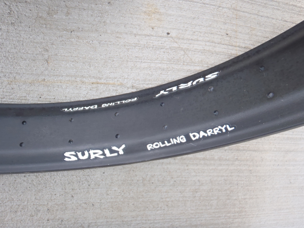 2012 Two Rolling Darryl Fat Bike Rims w 2 Suly Nate 3.8