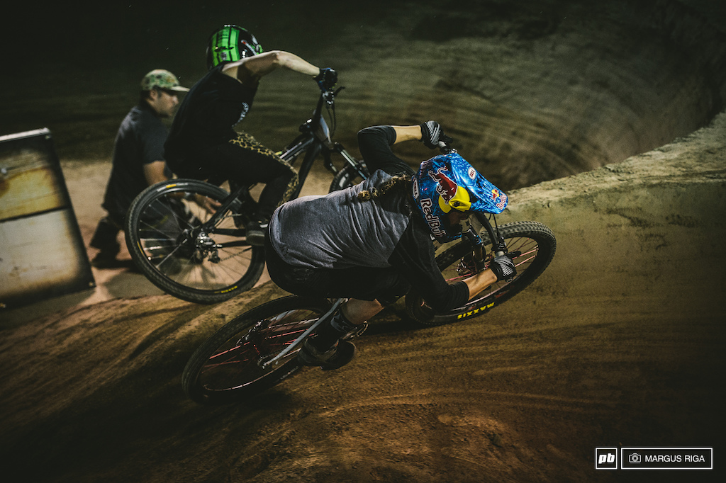 To say the race for the pump track woman's title was close, was more than an understatement.