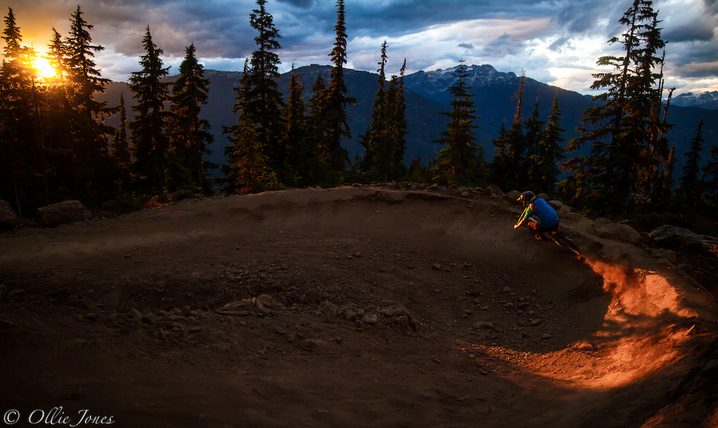Getting them while we can. Wont be long before the snow rolls in and we wont be able to ride the Whistler Bike Park until next season. Golden hour park laps!