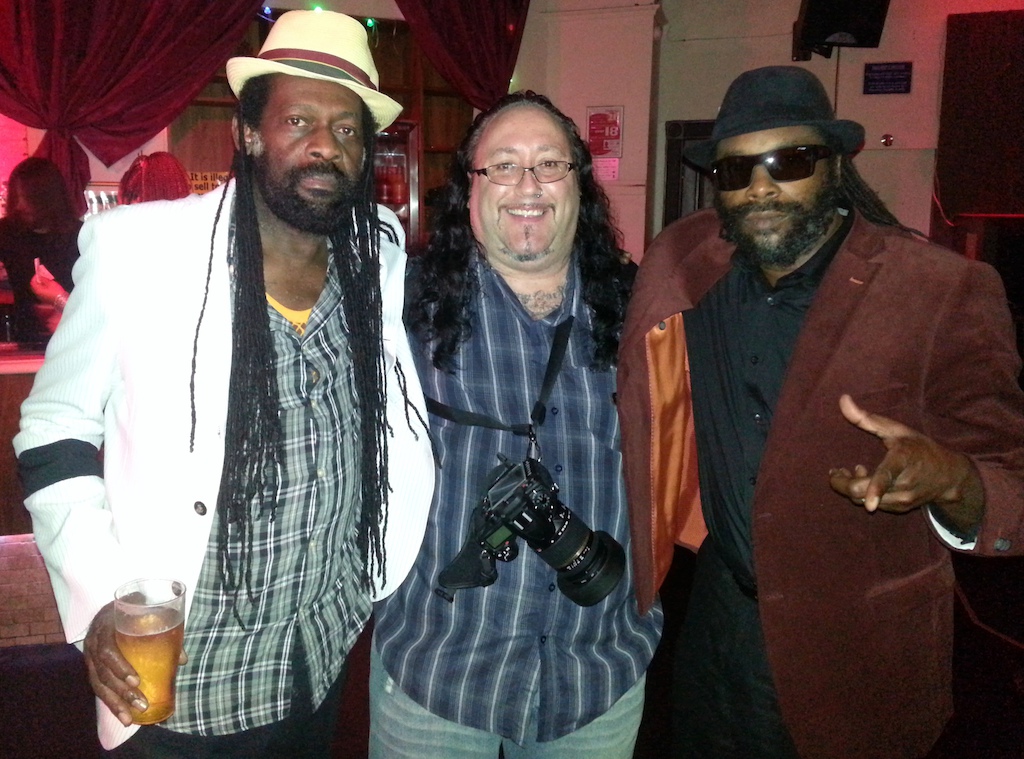 I did the photography and videos for the reggae gig in Newport last night....Jimmy Riley (Tarrus Rileys dad), Seadevil and Bucky Ranks, old school artists.