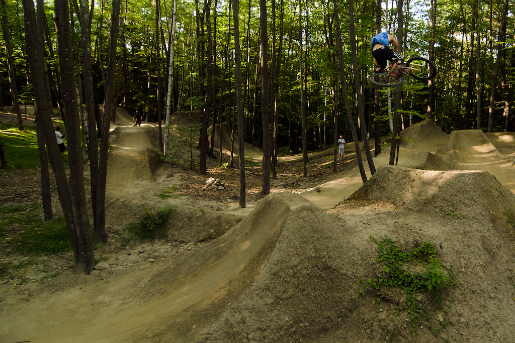 at Highland Bike Park in Tilton, New Hampshire, United States photo