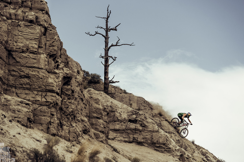 His main goal for now is getting into the infamous Red Bull Rampage going down by the end of the month. We know he will have enough speed on those tiny ridges.