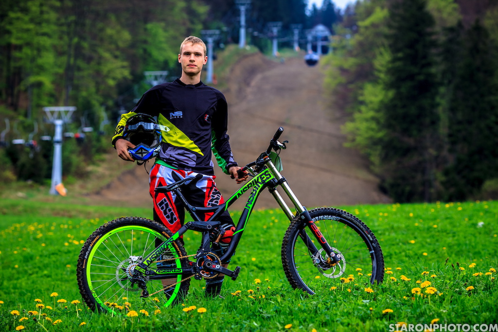 Sławek Łukasik and his NS Bikes Fuzz