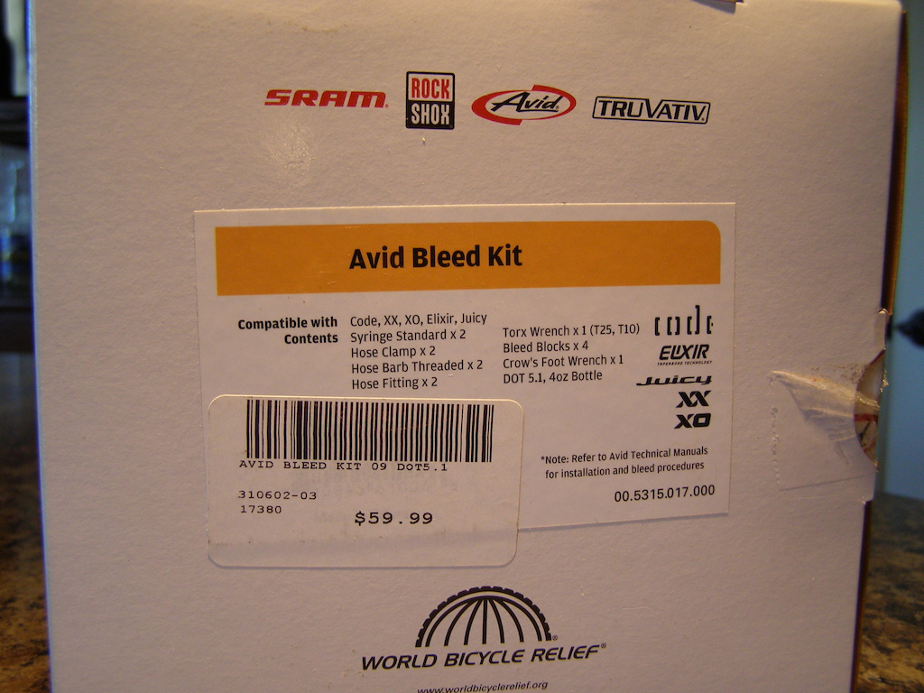 0 Avid Bleed Kit
