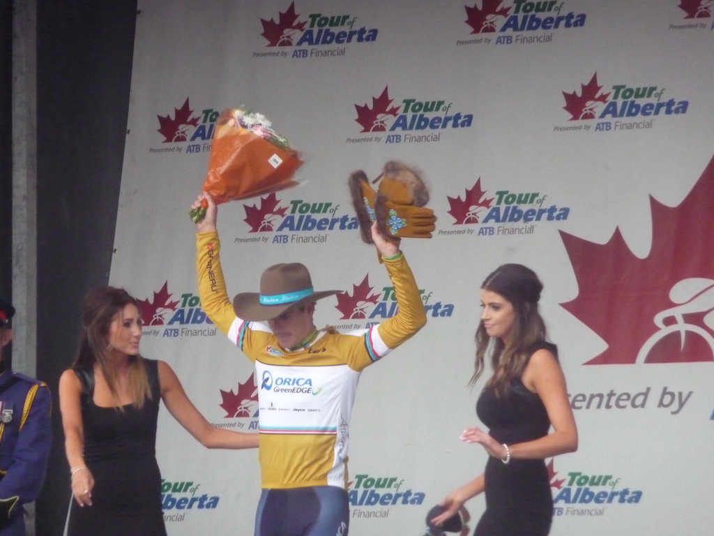 Tour of Alberta winner by 1 second!