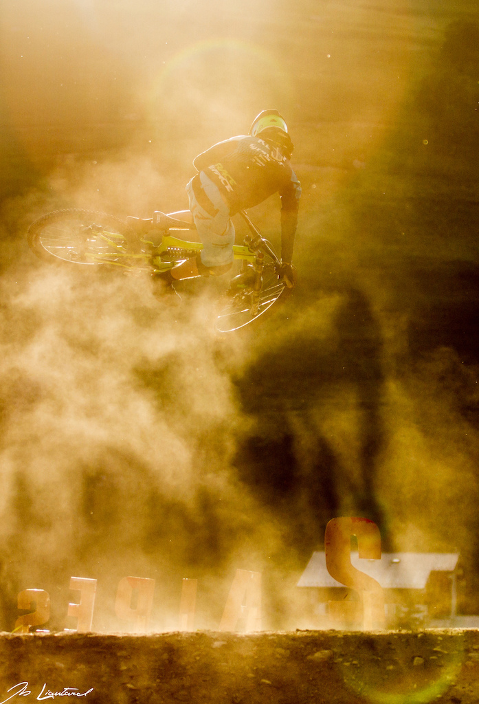 Whip, Sunset, dust, shadow.