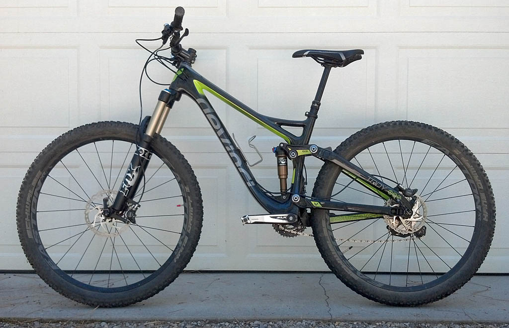 2014 Devinci Troy Carbon RC - Small Green
