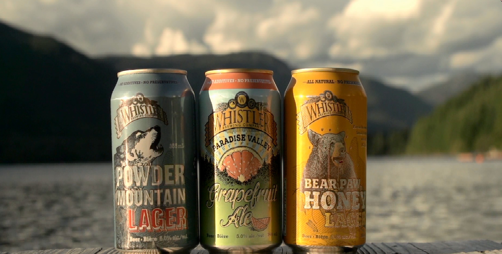 Powder Mountain Lager,Paradise Valley Grapefruit Ale, Bear Paw Honey