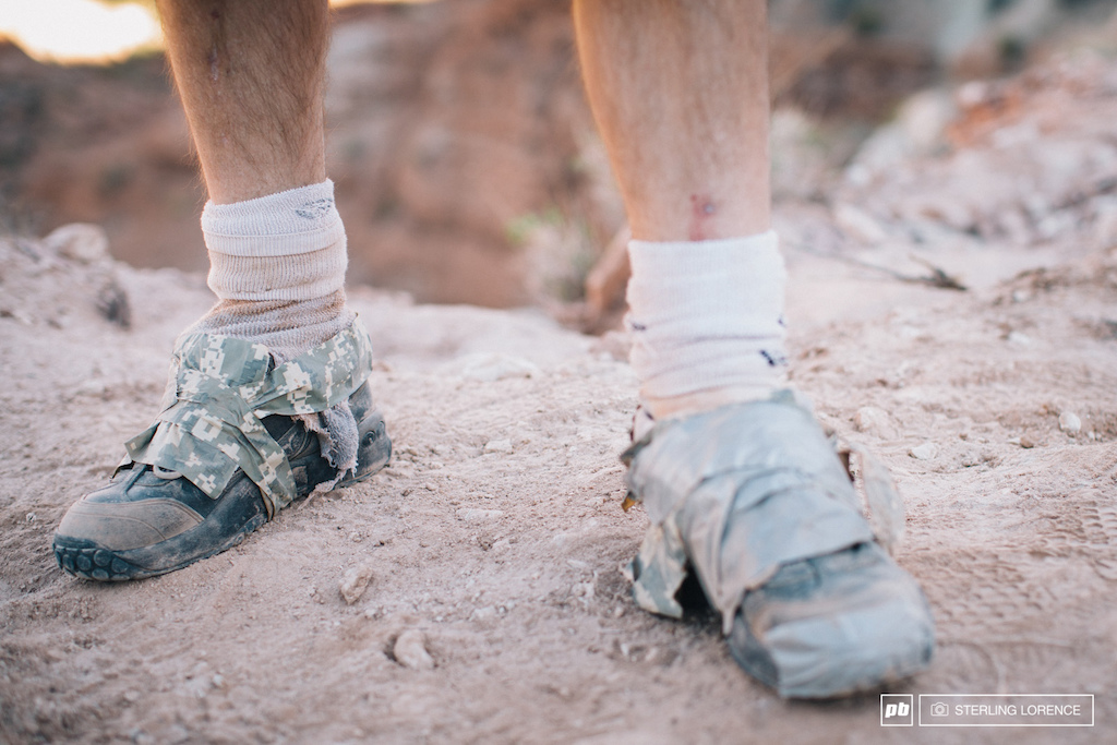 at 2014 RedBull Rampage in Virgin Utah.