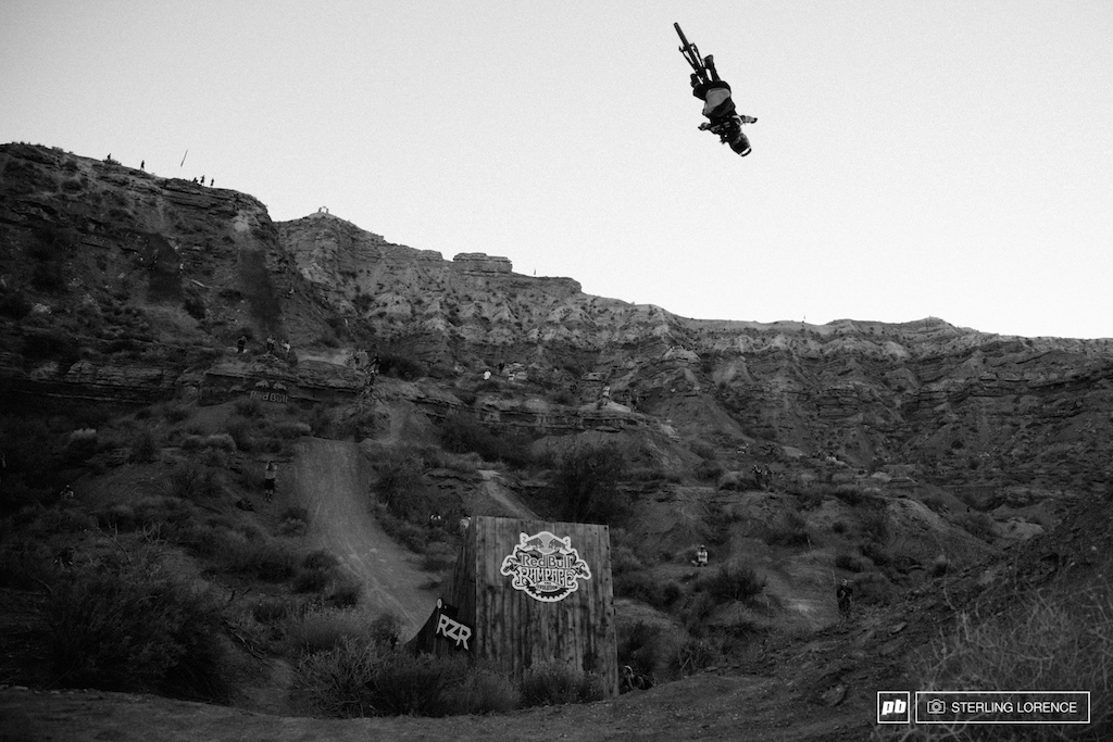at 2014 RedBull Rampage in Virgin Utah.
