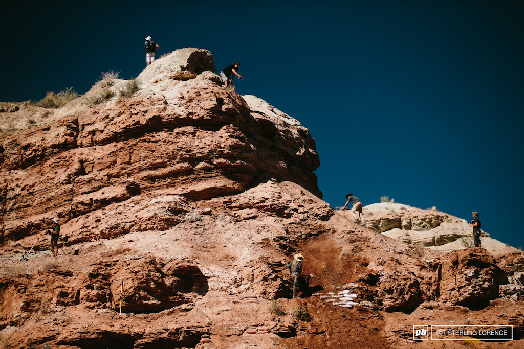 at 2014 RedBull Rampage in Virgin Utah.
