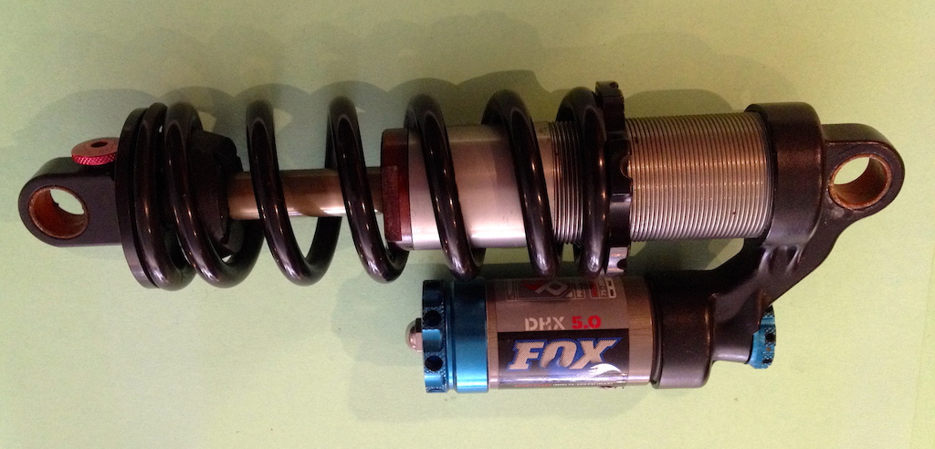 0 Fox DHX 5.0 coil shock 7.875X2.25 300# coil