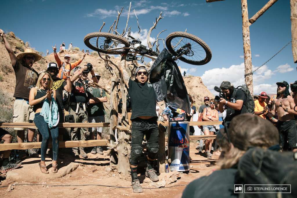 Andreu Lacondeguy wins RedBull Rampage 2014.