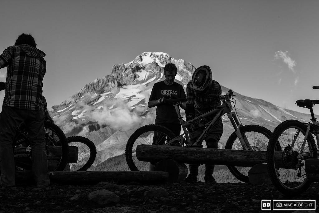 There was some time after Saturday s race to get some bikes dialed in for the rough and rocky stages 4 and 5.