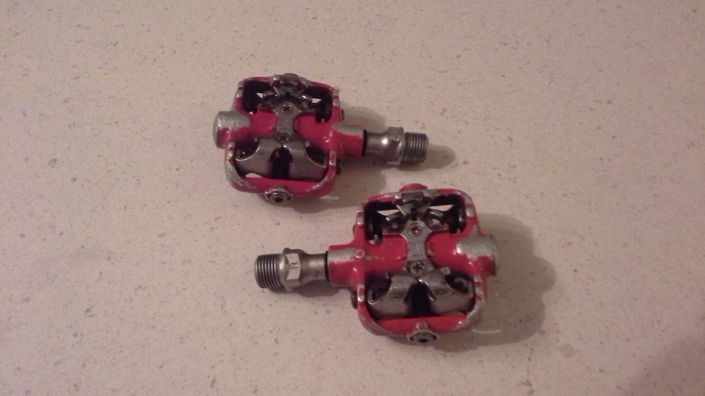 0 Various clipless pedals