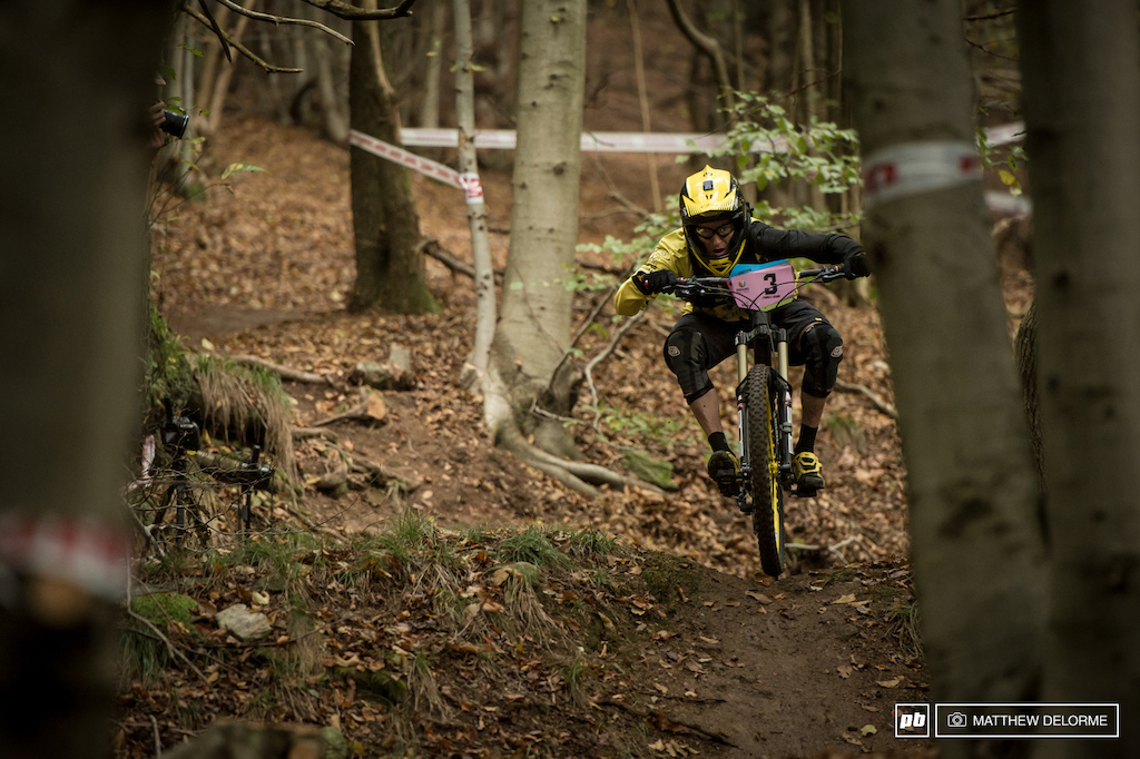 Anne Caroline Chausson took this race with a clean sweep of every stage.
