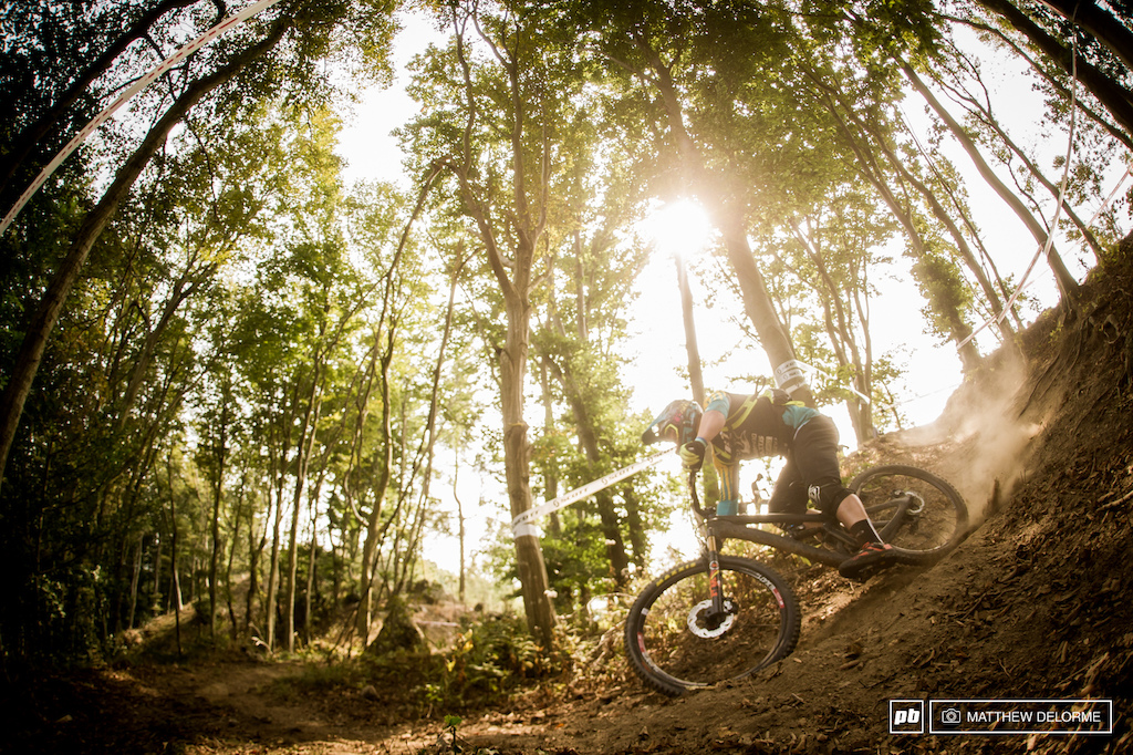 Richie Rude was on the fast track to take his first podium today. With a seventh place on stage five it was looking like today would be the day for him untill heartbreakingly his chain snapped on stage six. Rude certainly has his head wrapped around Enduro he will be a force to be reckoned with next year.