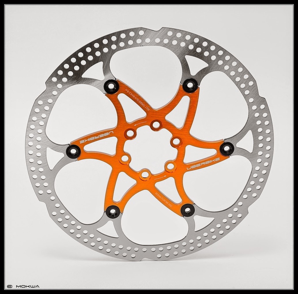 Uberbike Components - floating disc brake rotors