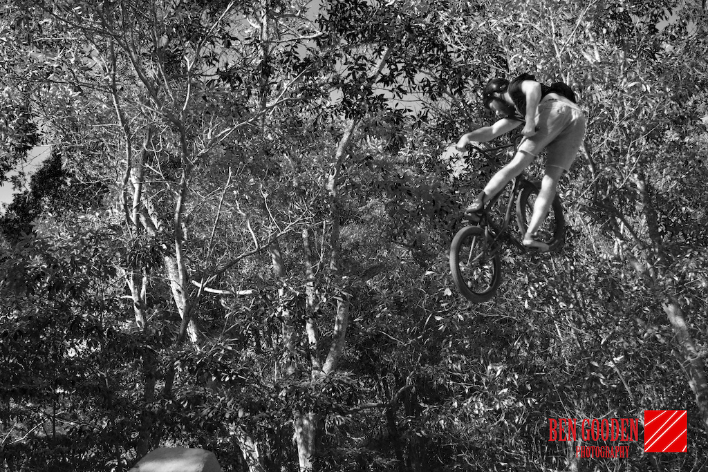 All the riders where shredding at Gravitate Dirt Jump Jam.