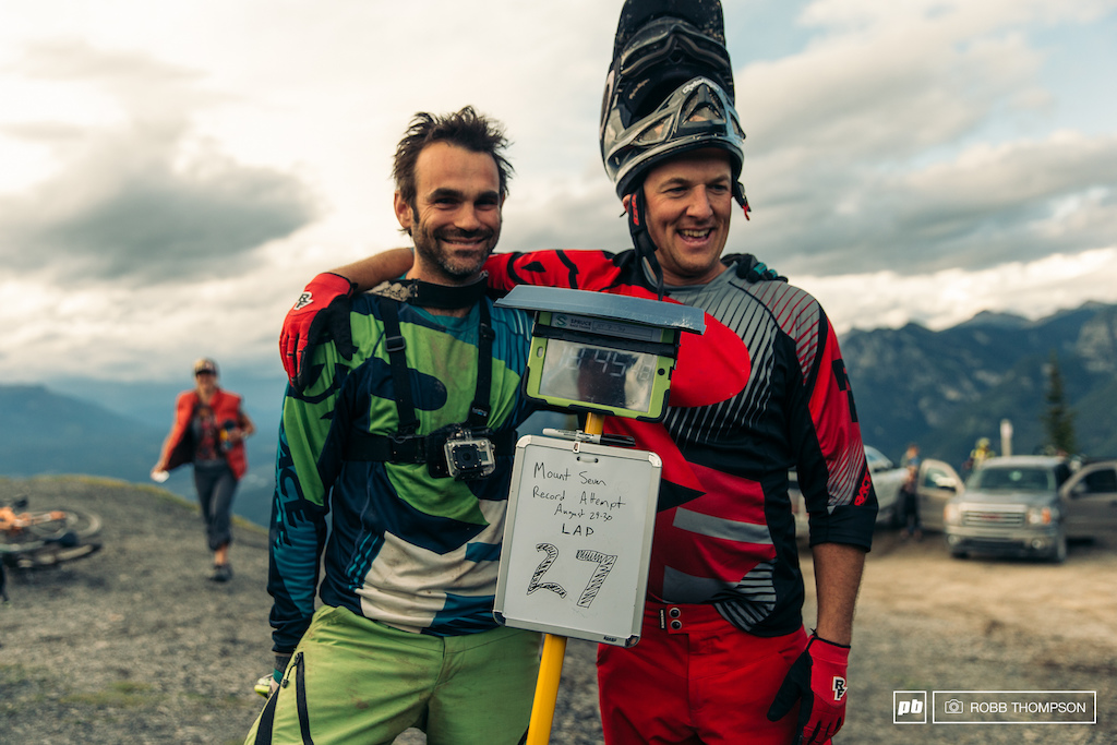 World Record Descent on Mt 7 images by Robb Thompson