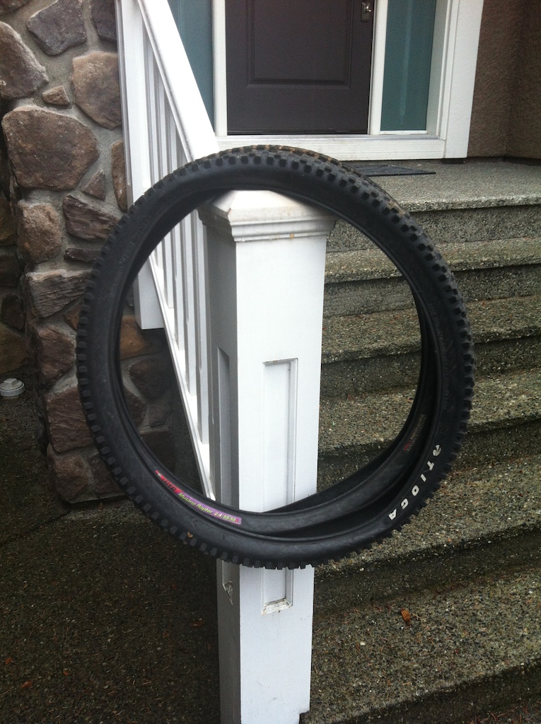 0 two Mountian bike tires