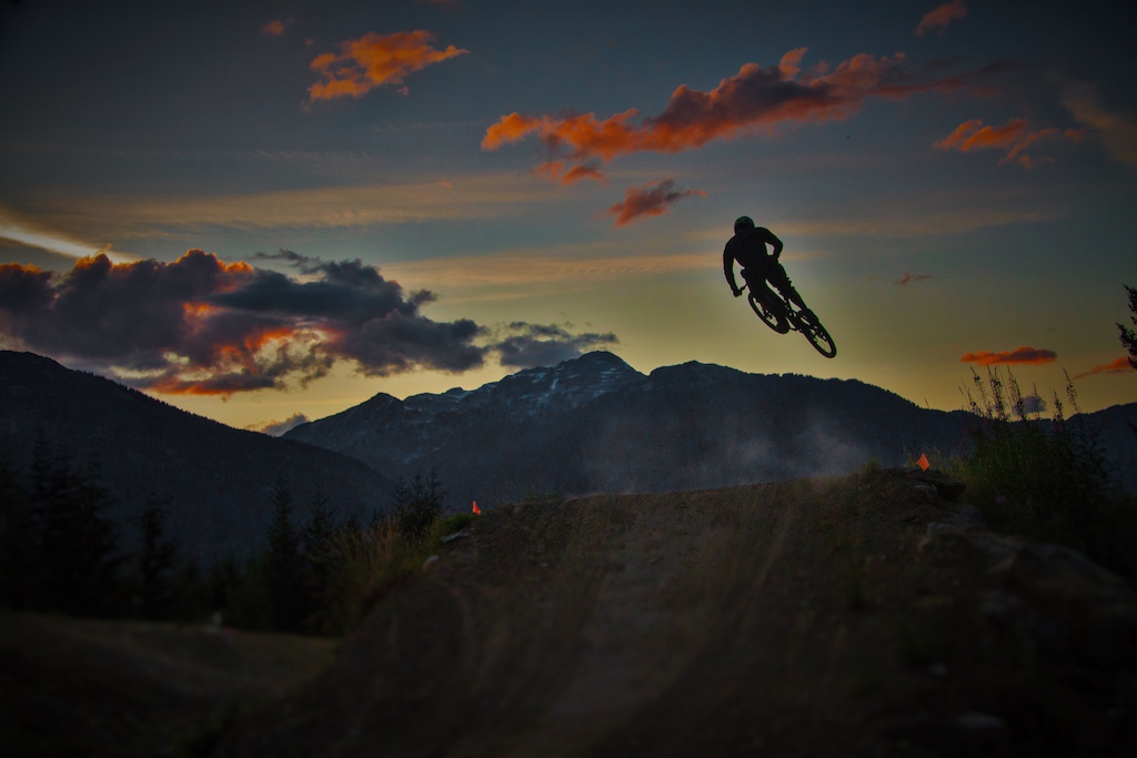 Golden hour action in beautiful B.C.