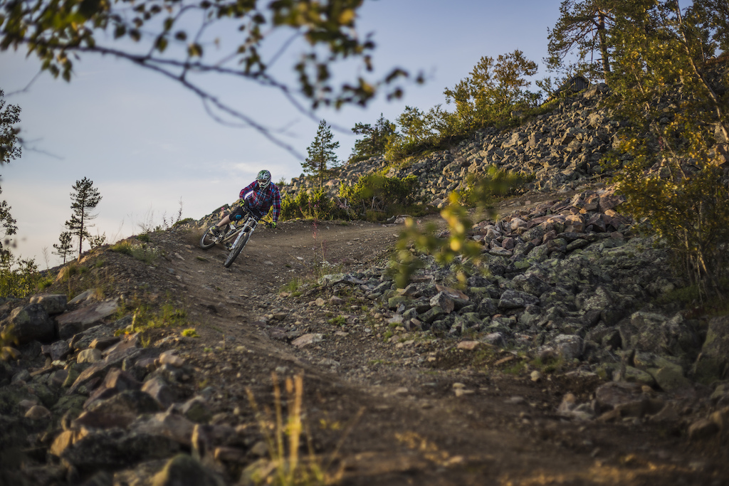 Testing my Canon 6D at Levi bike park, Finland.