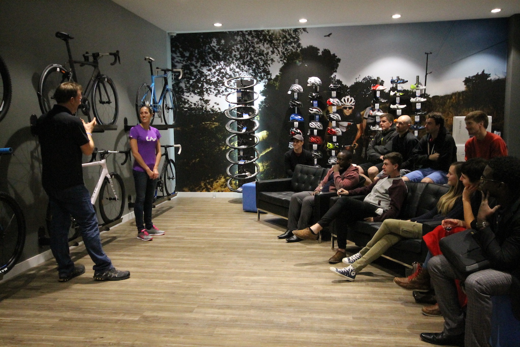 the evening hosted with Olympic and World Champion triathlete Helen Jenkins