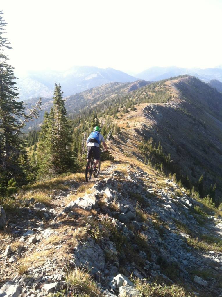 Alpine Ride on the Ralph Thayer Memorial Trail in the Whitefish Range