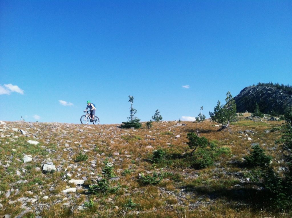Alpine Ride on the Ralph Thayer Memorial Trail in the Whitefish Range