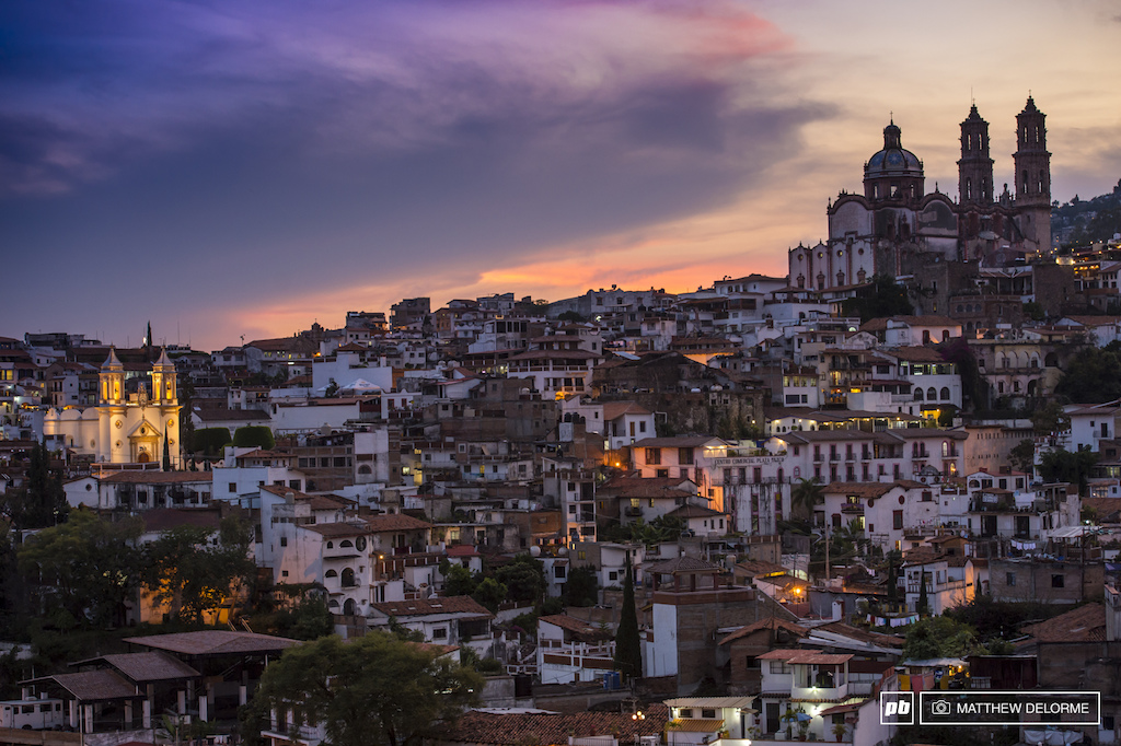 Sunsets here in Taxco aren't too shabby.