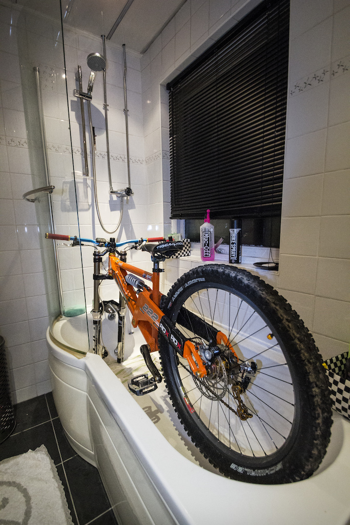 How to wash your bike in winter!